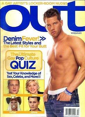 Out Gay Magazine Denim Fever July 2005 051018lm-ep