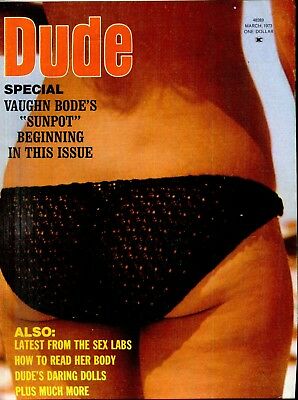 Dude Busty Magazine Special Vaughn Bode's "Sunpot" March 1973 111518lm-ep