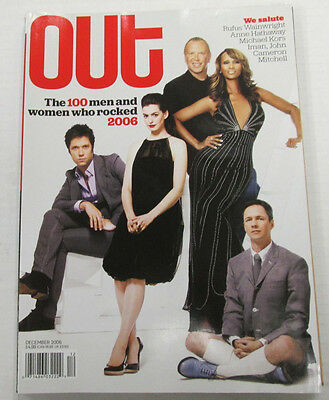 Out Gay Adult Magazine Anne Hathaway December 2006 nm 102014lm-ep