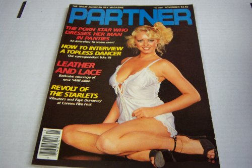 Partner Busty Adult Magazine "The Porn Star Who Dresses Her Man in Panties" Vol.4 #6 November 1982