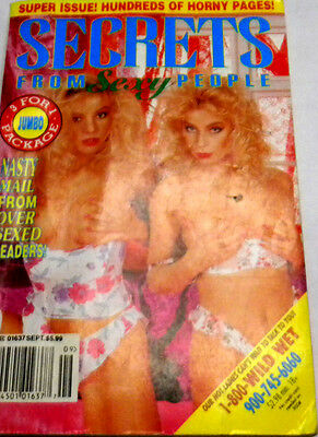 Secrets from Sexy People Adult Digest Magazine September 1995 042913Lm-ep