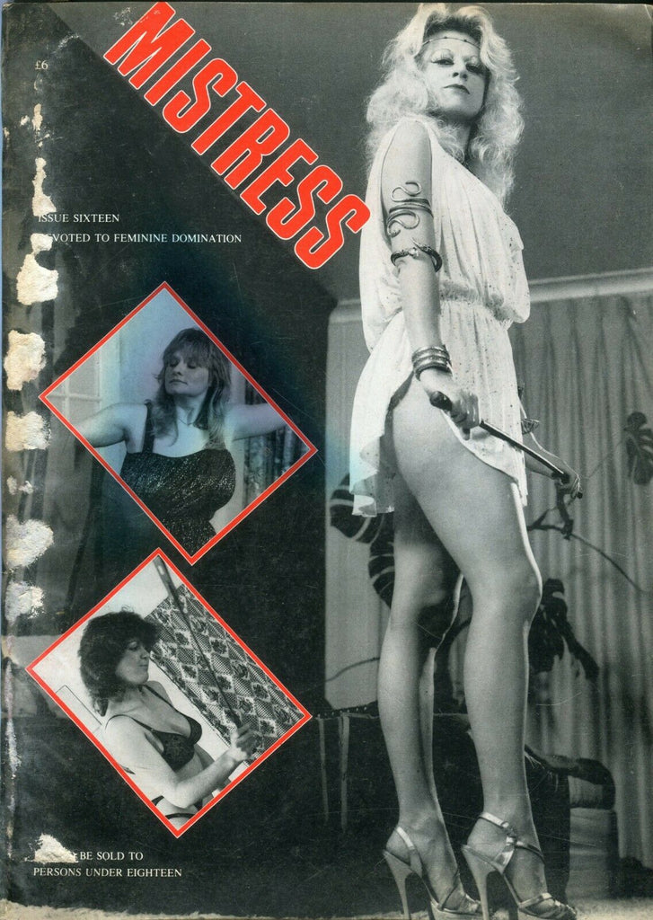 Mistress Fetish Magazine Titanic Toni Frances #16 1980's 080819lm-ep