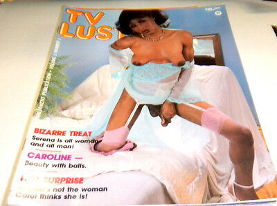 TV Lust Adult Tranny Magazine Vol.1 1983 Parliament Publishers 112713lm-ep
