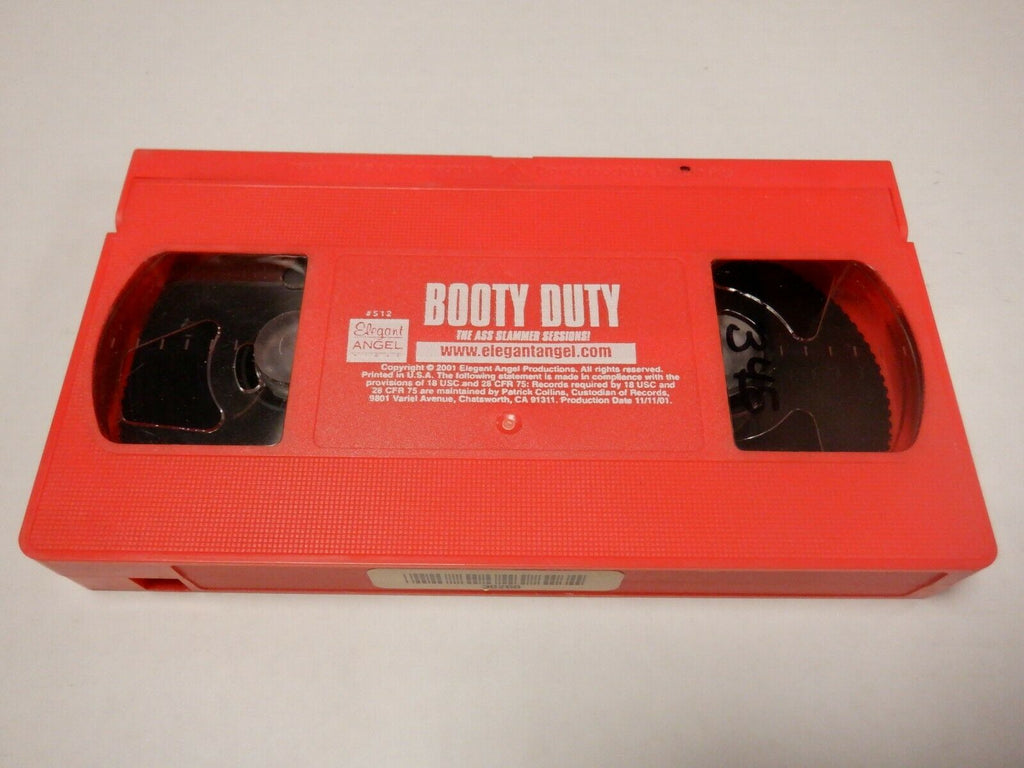 Booty Duty Ass Sammer Sessions Elegant Angel Adult VHS 123019AMP2