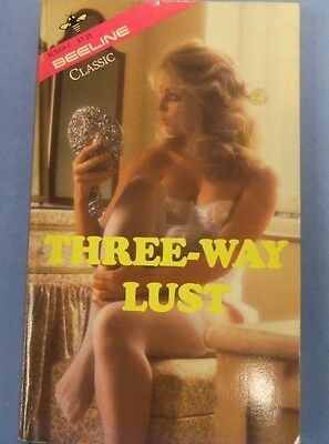 Three-Way Lust Adult Novel by Emmerick Carson 1986 Beeline 071013lm-epa