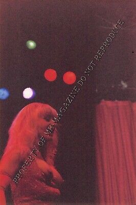 Nina Hartley Candid Original 4x6 Photo 1990s Performing Nude at Live Show 346ig