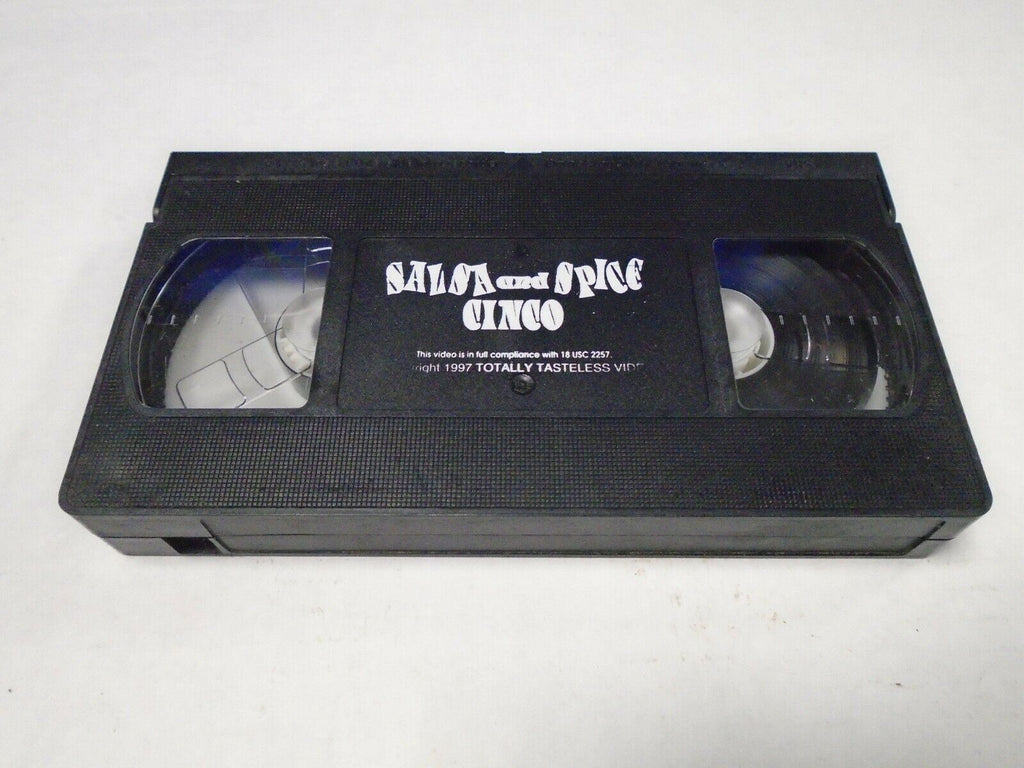 Salsa and Spice Cinco 1997 Totally Tasteless Adult VHS 041519AMP