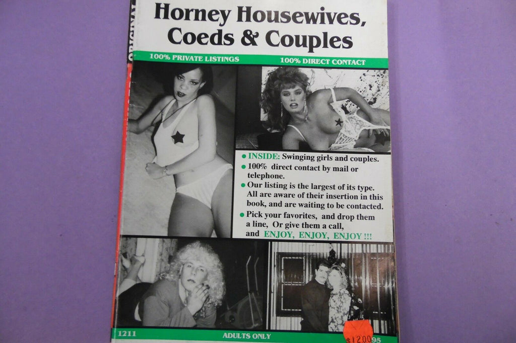 Housewives Co-Eds And Couples Swingers Magazine 1991 092016lm-ep