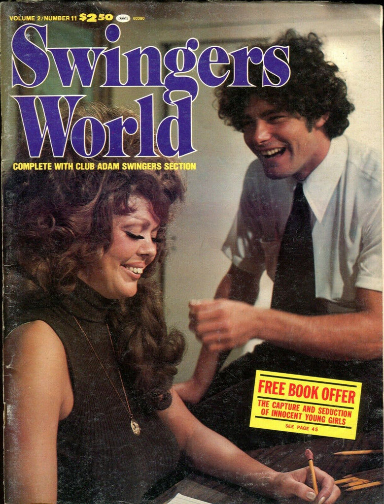 Swingers World Magazine Roxanne Brewer On Cover vol.2 #11 1976 062919lm-ep