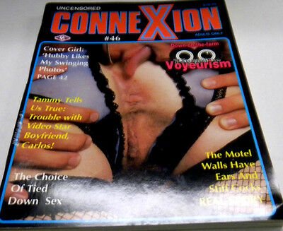 ConneXion Busty Adult Magazine #46 1988 ex 112713lm-ep
