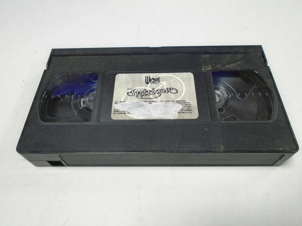 Intrigue Wicked Pictures Adult VHS 031819AMP2