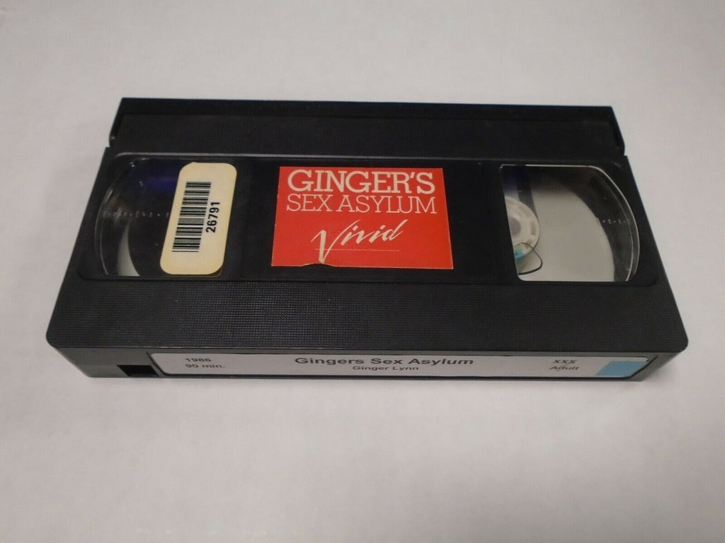 Ginger's Sex Asylum Ginger Lynn 1986 90mins Adult VHS 031319AMP2