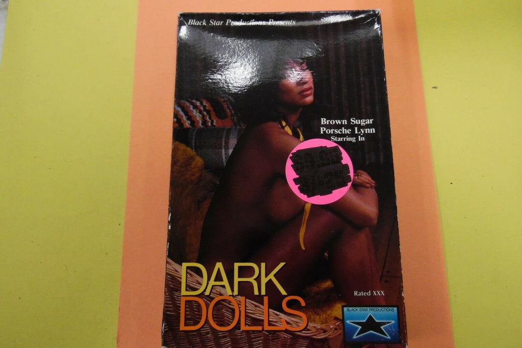 Dark Dolls VHS Brown Sugar/Porsche Lynn XXX CLEARANCE 111916lm-ep2