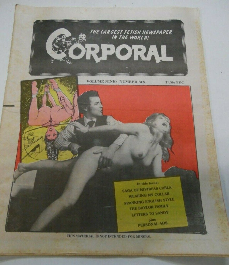Corporal Fetish Newspaper Spanking English Style vol.9 #6 1986 012920lm-ep2