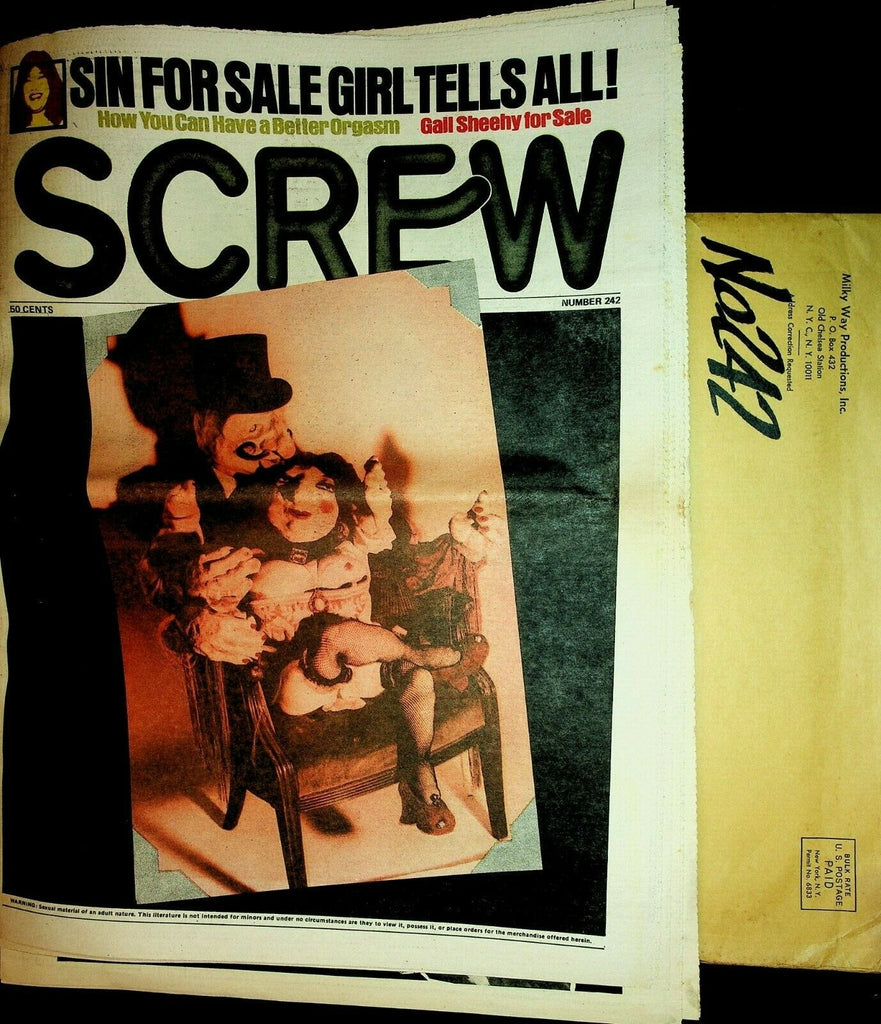 Screw Newspaper Have A Better Orgasm #242 October 22, 1973 062420lm-ep