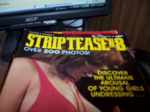Strip Tease Adult Magazine #8, Vol 3 Number 4 over 200 Photos