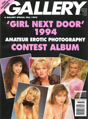 Gallery Magazine Girl Next Door 1994 Amateur Erotic Photography Contest Album 040326lmp
