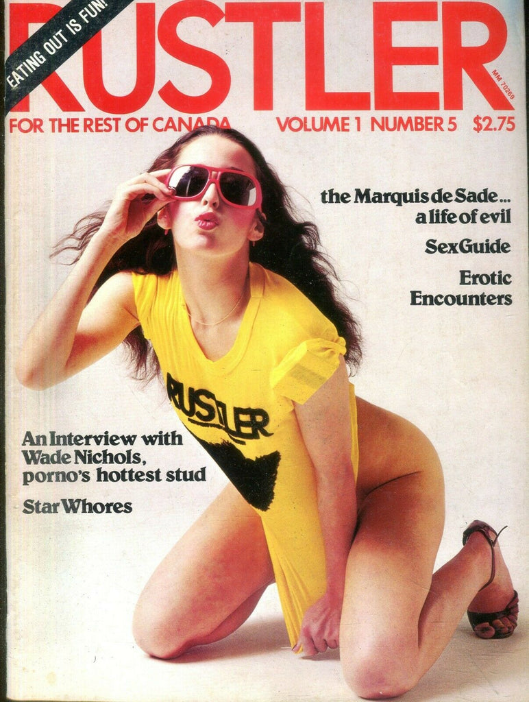 Rustler Magazine Porn's Hot Stud Wade Nichols vol.1 #5 1970's 022619lm-ep
