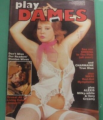 Play Dames Magazine Cover Girl Sheena #110 1990 021026AMP-