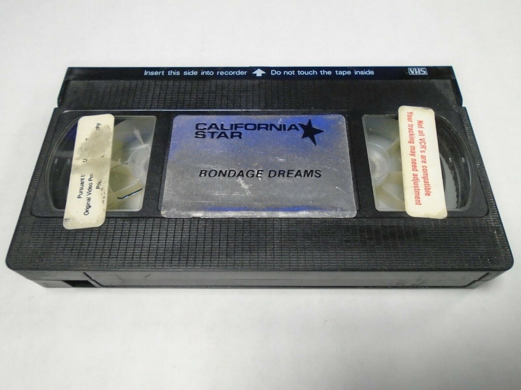 Bondage Dreams California Star Adult VHS 031119AMP2