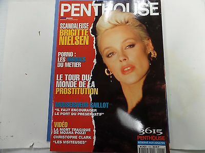 Penthouse Adult French Magazine Brigitte Nielsen November 1994 031016lm-ep - New