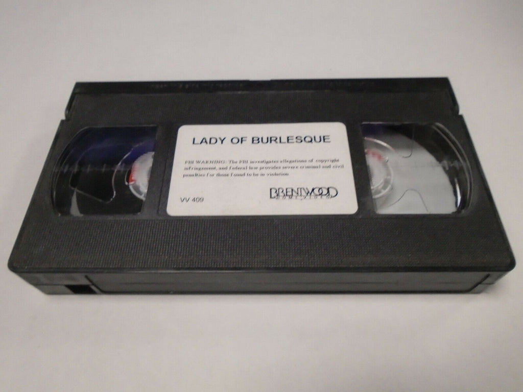 Lady of Burlesque Brentwood Video Adult VHS 032819AMP2