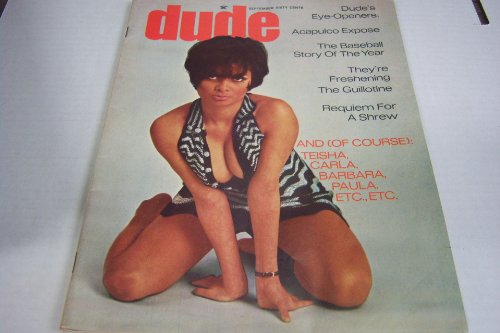Dude Busty Adult Vintage Magazine "Dude's Eye-openers: Acapulco Expose " September1969 Cheesecake