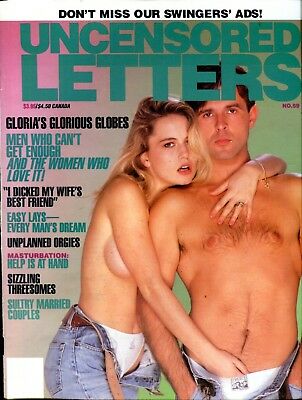 Uncensored Letters Magazine Sizzling Threesomes #59 1992 121817lm-ep