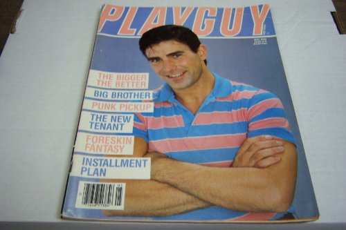 Playguy Gay Adult Magazine "The Bigger the Better" May 1986