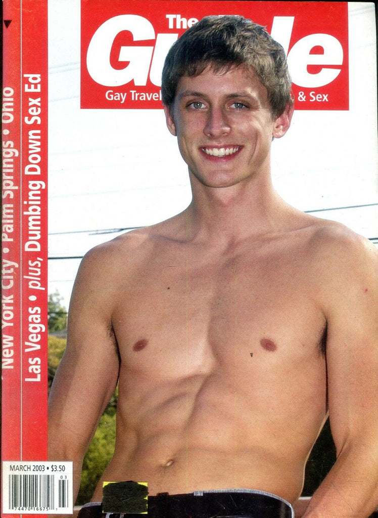 The Guide Gay Travel NYC/ Palm Springs/ Ohio March 2003 121818lm-ep