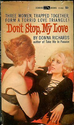 Don't Stop, My Love Novel by Donna Richards 1965 Domino Books 042114lm-epa