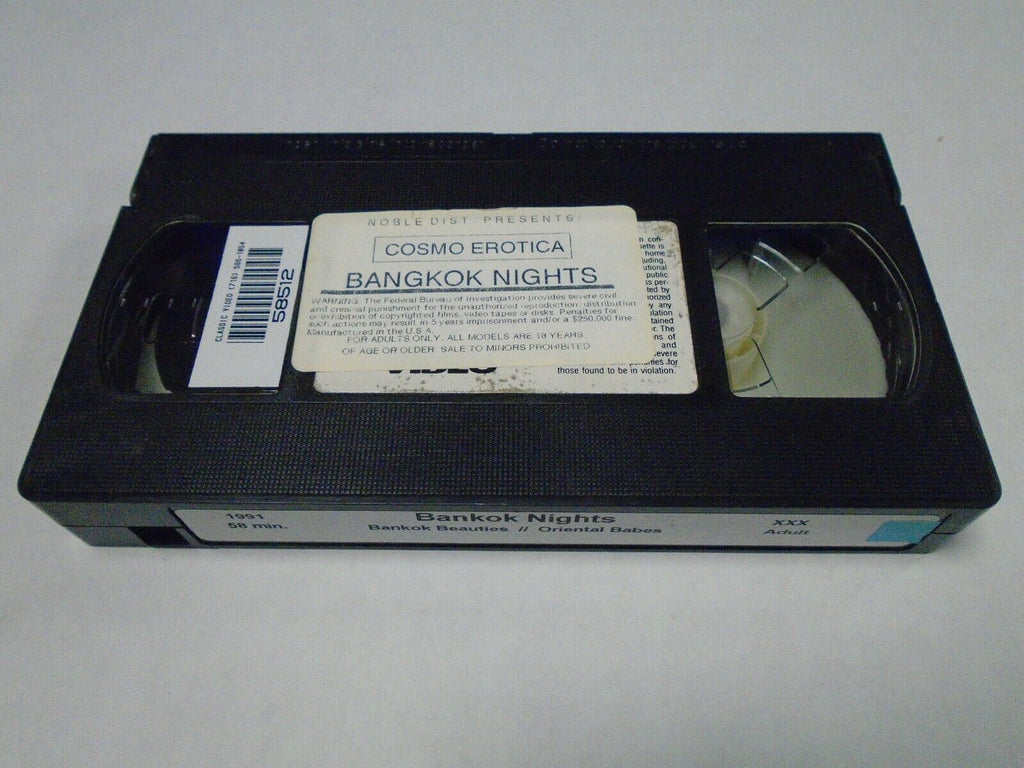 Bankok Nights Oriental Babes 1991 58mins Adult VHS 021519AMP2