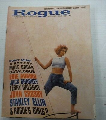Rogue Busty Adult Magazine August 1963 100215lm-ep