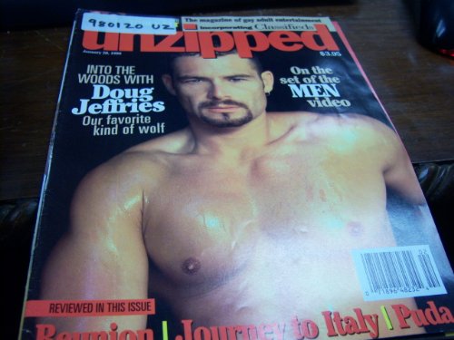Unzipped Adult Gay Magazine January 20, 1998 Doug Jeffries