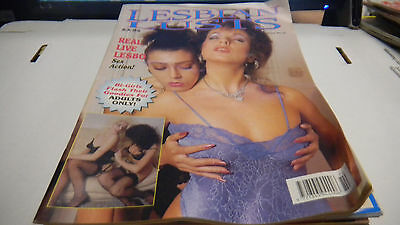 Lesbian Lusts Adult Magazine "Bi-Girls Flash their Goodies"1995 031113Lm-Ep - Used