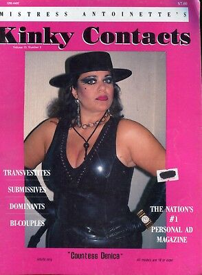 Mistress Antoinette's Kinky Contacts Magazine vol.13 #2 1992 010418lm-ep2