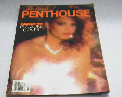 Girls Of Penthouse Adult Magazine Pleasure Coves August 1990 nm 04014lm-ep - Used
