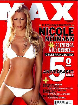 Max Spanish Magazine Nicole Neumann #58 2005 033114lm-epa