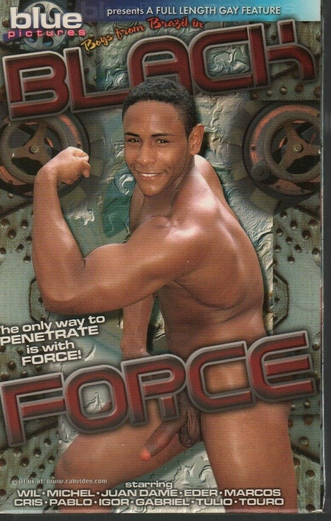 Black Force Juan Dame Eder Marcos Pablo Gay Male Adult VHS 061319AMP3
