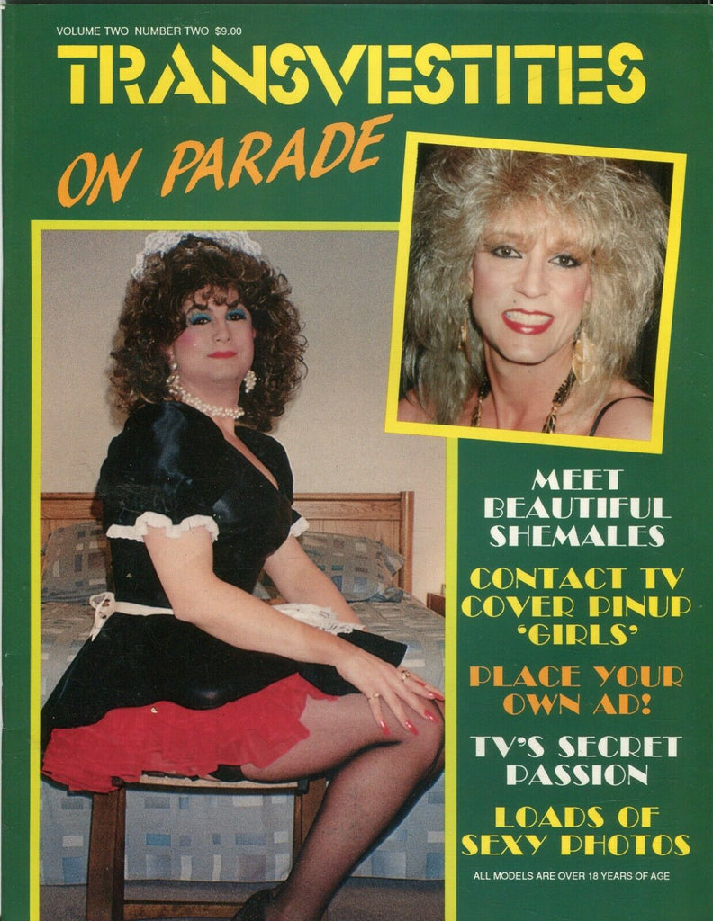 Transvestites On Parade Contact Magazine vol.2 #2 072719lm-ep