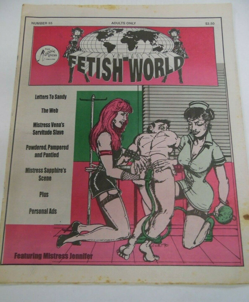 Fetish World Newspaper Mistress Jennifer #55 1994 121419lm-ep2