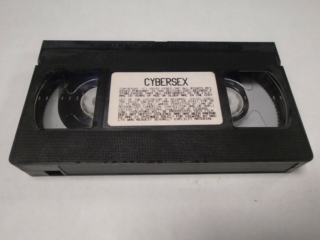 Cybersex 1996 Crystal Gold Anna Malle Adult VHS 041519AMP