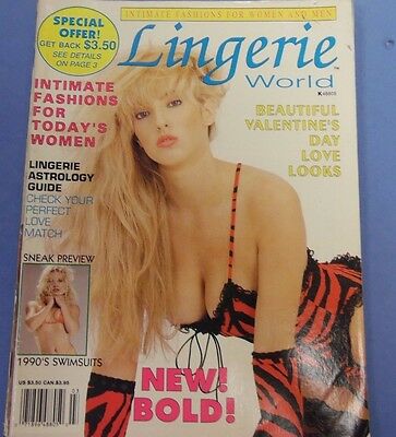 Lingerie World Magazine Nicole Parsons #1 1990 072413lm-epa