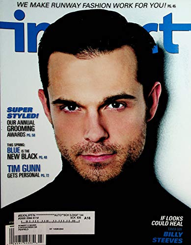 Instinct Gay Magazine Cover Guy Billy Steeves March 2009
