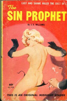 The Sin Prophet Adult Novel by J.X. Williams Midnight Reader 041914lm-epa