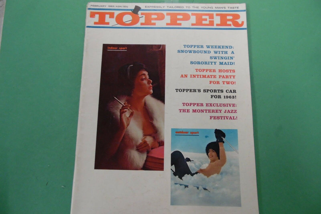 Topper Busty Magazine Penny Parker February 1963 102216lm-ep