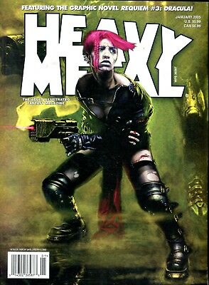 Heavy Metal Fantasy Magazine January 2005 022218lm-ep