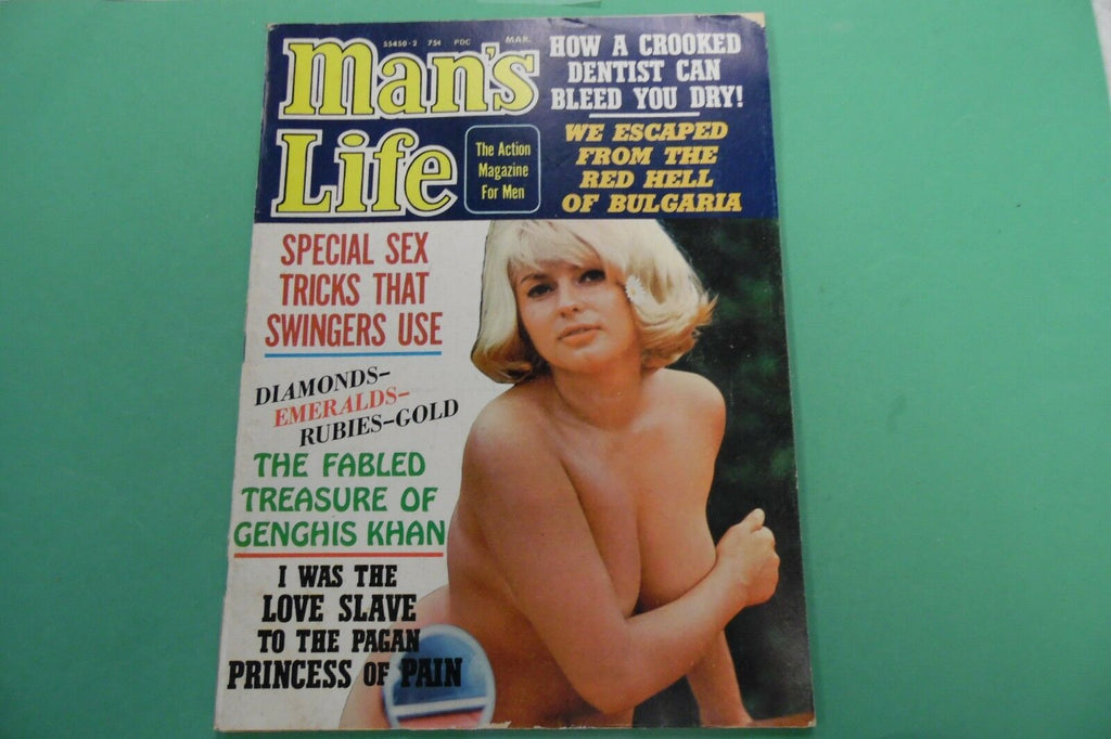Man's Life Magazine Sex Tricks Swingers Use March 1974 101816lm-ep