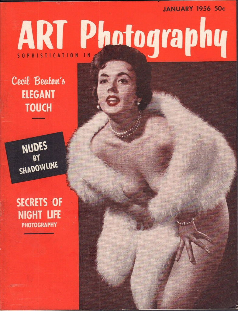 Art Photography January 1956 Cecil Beaton, Nudes By Shadowline EX 110916DBE