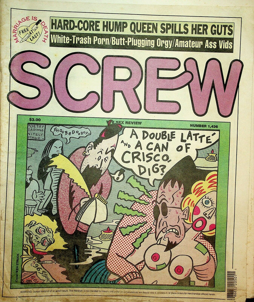 Screw Newspaper Butt-Plugging Orgy #1436 September 9, 1996 022220lm-ep